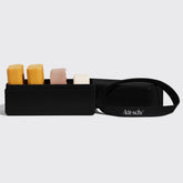 4-Compartment Travel Case - Black
