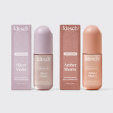 Coastal Retreat Duo: Sheer Violet + Amber Shores