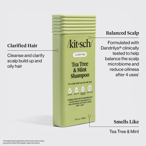 Tea Tree & Mint Clarifying Shampoo & Conditioner Combo