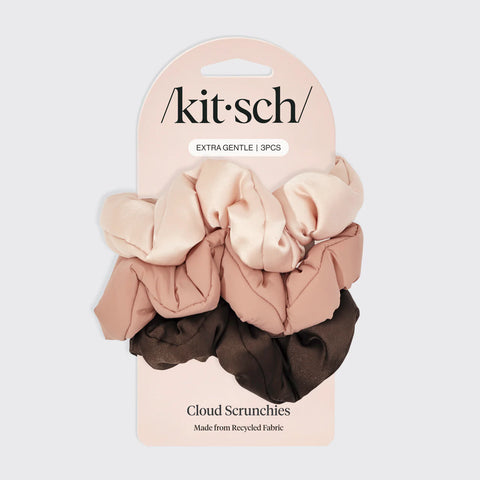 Rosewood Cloud Scrunchies 3pc Set
