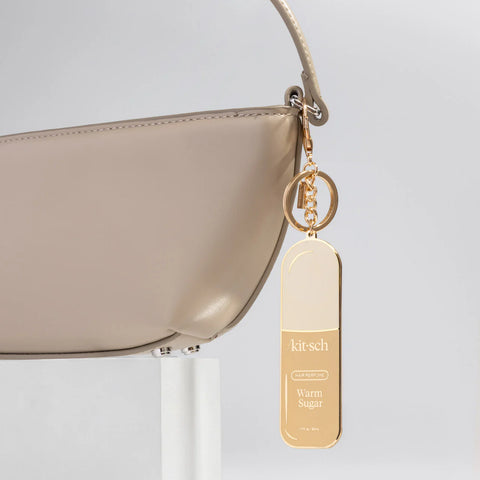 Warm Sugar Metal Enamel Keychain