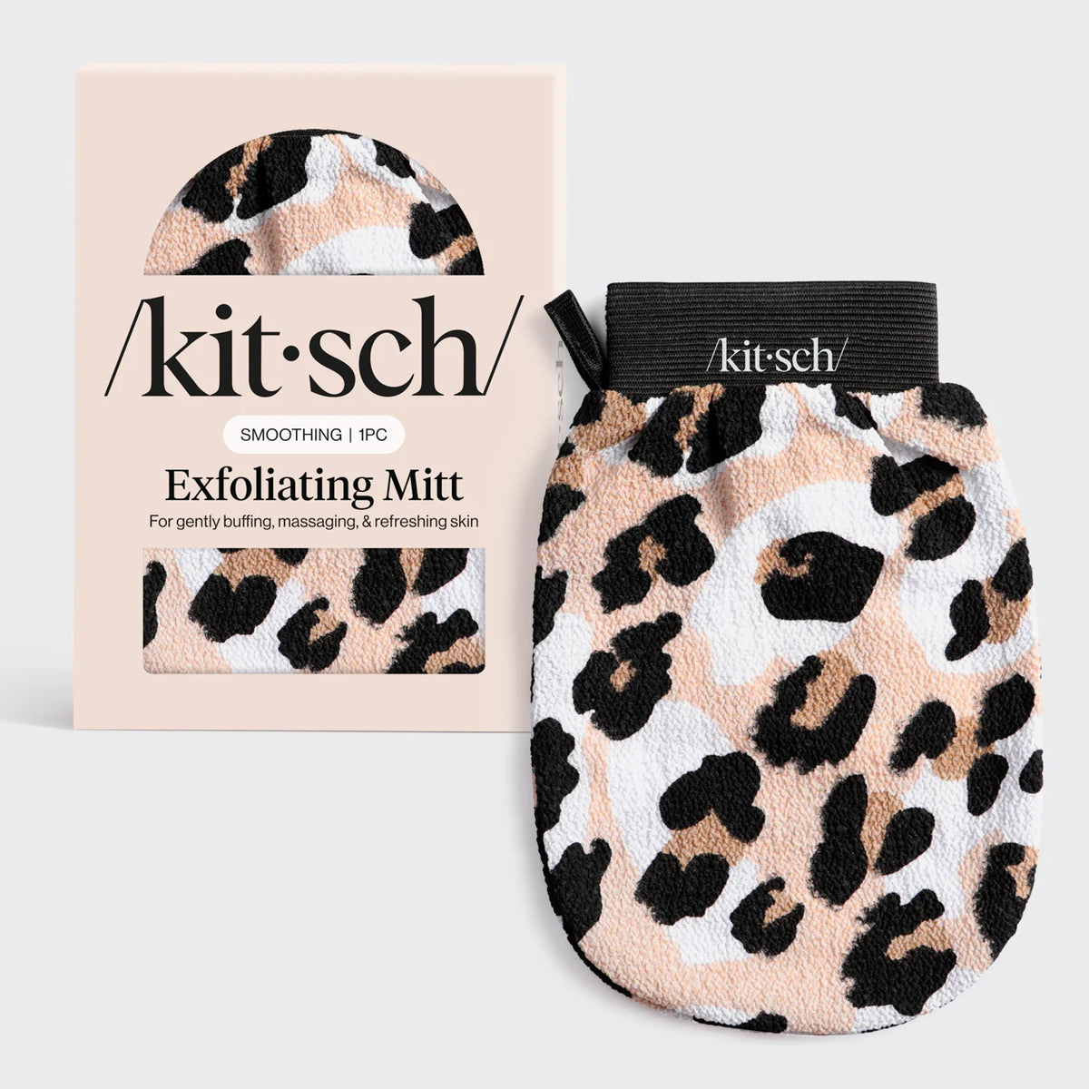 Leopard Exfoliating Glove