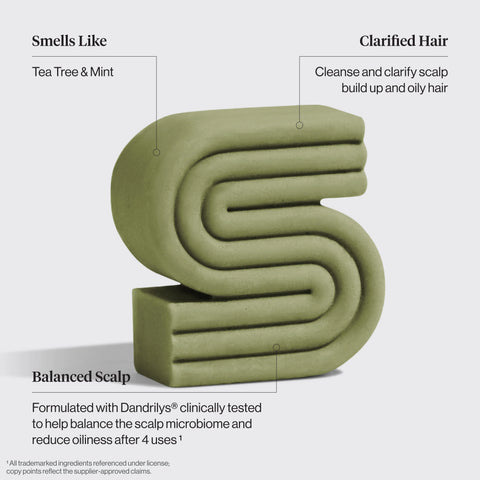 Tea Tree & Mint Clarifying Shampoo Bar