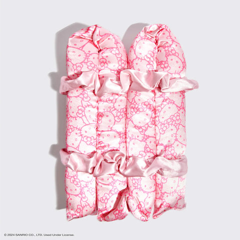 Kitsch x Hello Kitty XL Heatless Curling Set in Hello Kitty Faces