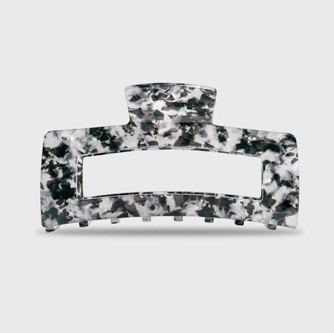Black Marble Jumbo Claw Clip