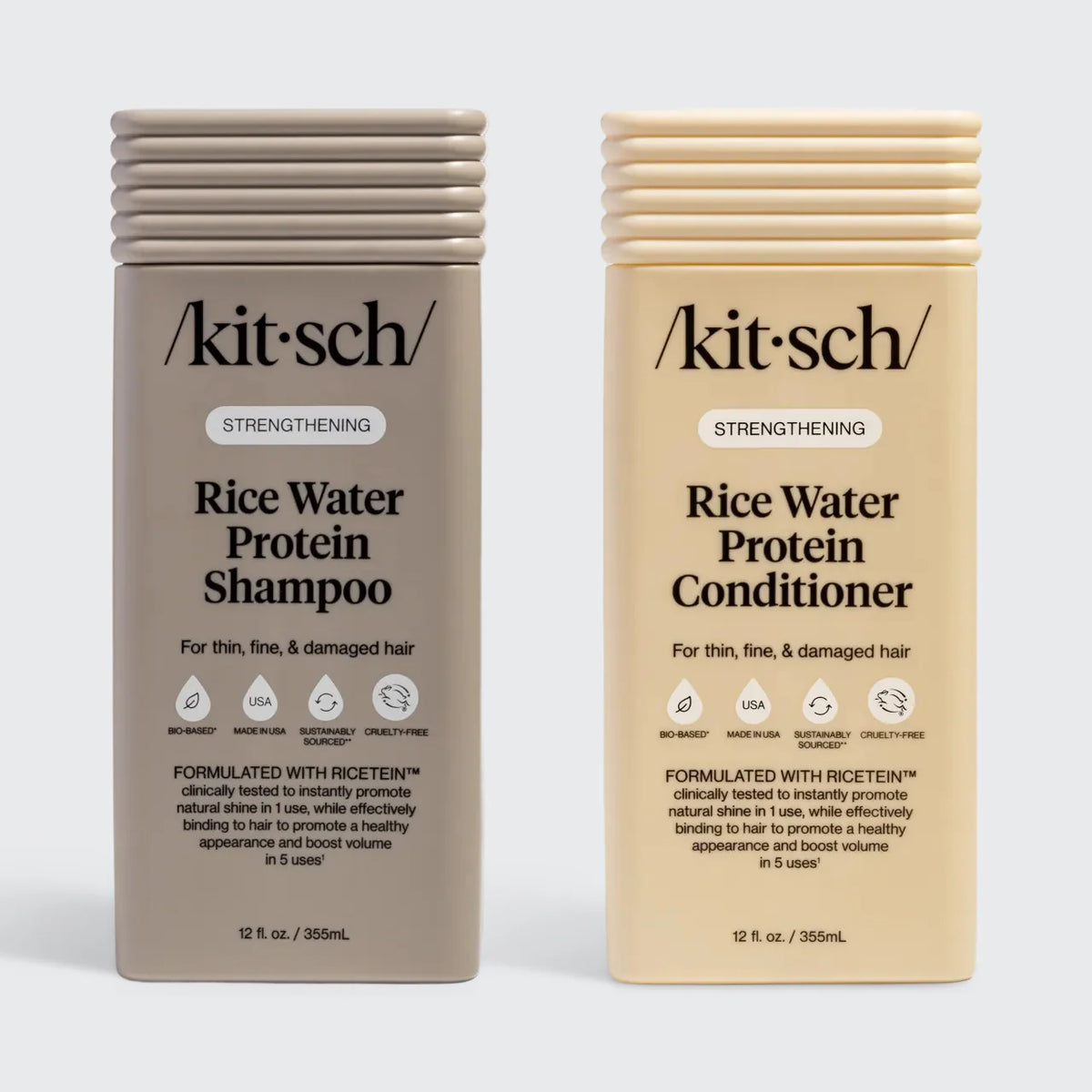 Rice Water Shampoo & Conditioner Combo for Hair Growth